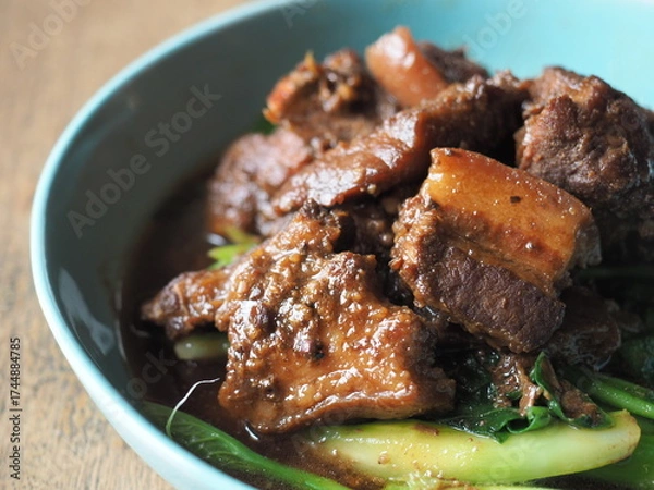 Obraz pork bone and belly stew