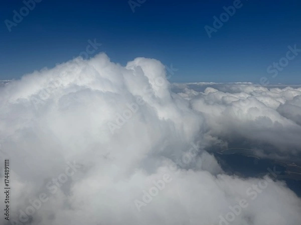Fototapeta clouds in the sky