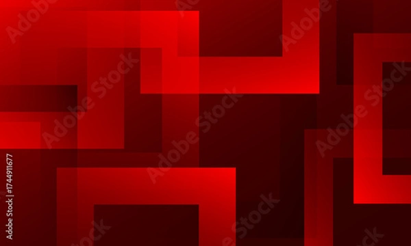 Fototapeta Red abstract background. Eps10 vector