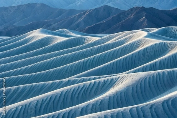 Fototapeta Form and Texture: A Field of Tiny Geometric Patterns