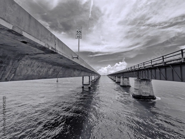 Obraz Seven Mile Bridge in the Florida Keys