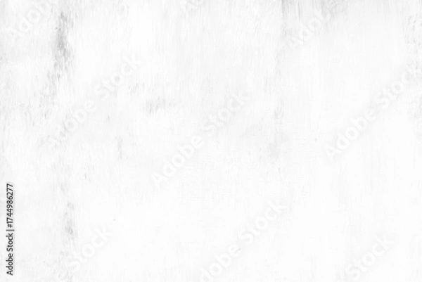 Fototapeta Water Stain on White Concrete Wall Texture Background.