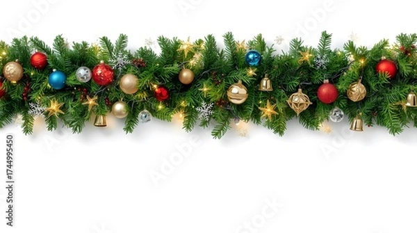 Obraz christmas tree decorations