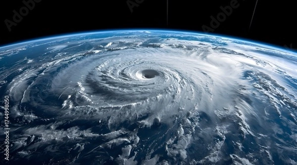 Obraz earth and storm