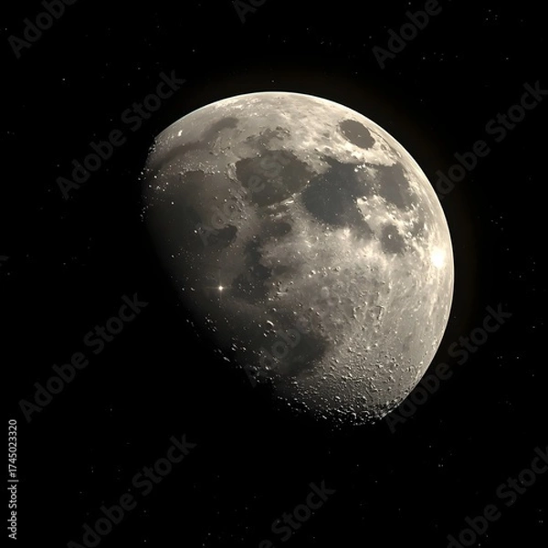 Obraz full moon in the night