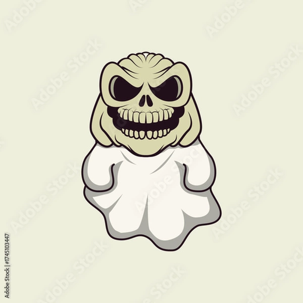 Obraz Halloween Chibi Cartoon