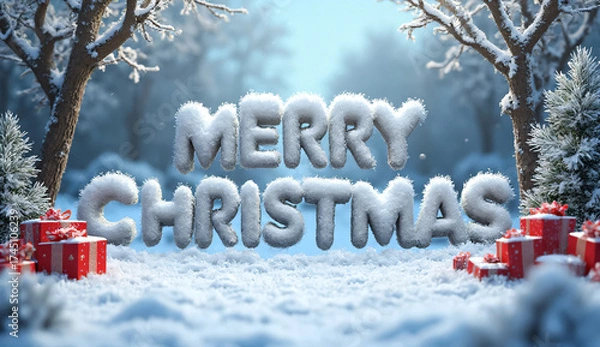 Obraz Merry christmas