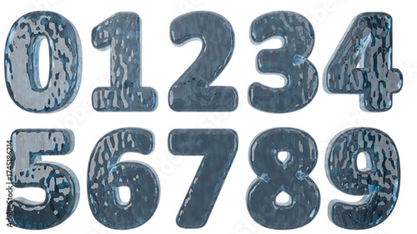 Fototapeta Texto de Água