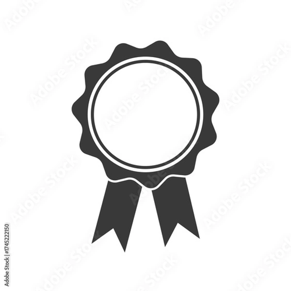 Obraz Award Ribbon Badge Icon Certificate