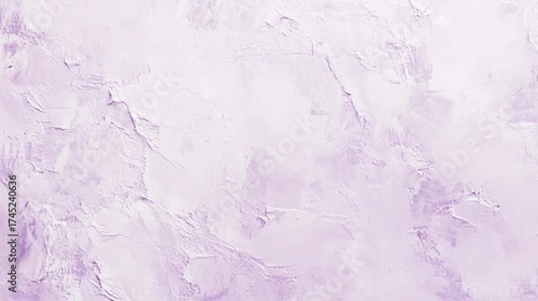 Fototapeta Abstract pale pastel muted purple color paint texture background