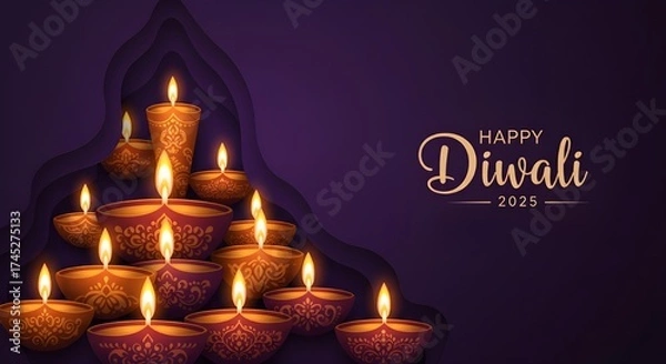 Obraz Diwali Lights 2025