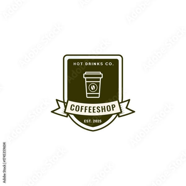 Obraz Coffe shop logo
