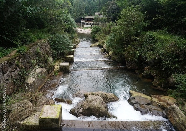 Obraz mount qingcheng, chengdu, china
