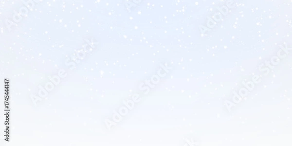 Fototapeta A clear and transparent PNG overlay photo showcasing a beautiful festive snowfall effect ideal for creative projects
