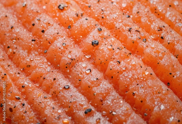 Obraz Salmon with Salt & Pepper

