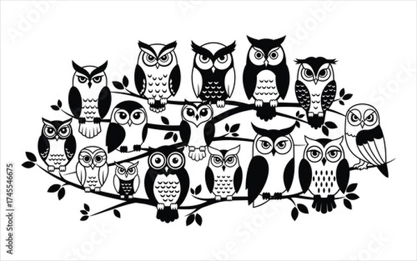 Fototapeta Vectorized Goat for print, sketch, Drawing, Decoration, Wallpaper