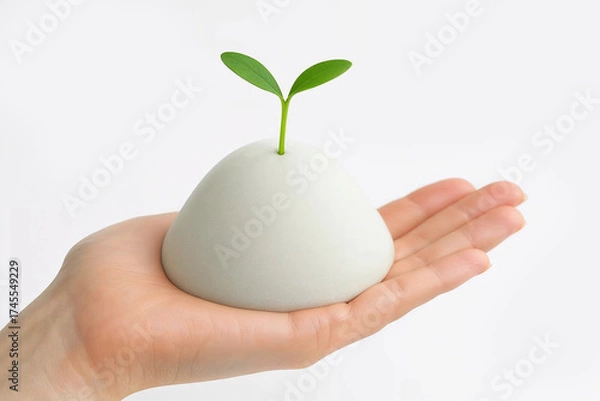 Obraz Soap Foam and Bubbles on White Background