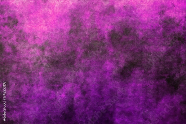 Fototapeta A rich blend of purple hues creates a dreamy, textural abstract design. The gradient effect captures a sense of depth and movement.AI generated.