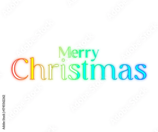 Fototapeta Merry christmas calligraphy png transparent background or isolated on white background or merry christmas text design transaparent png	

