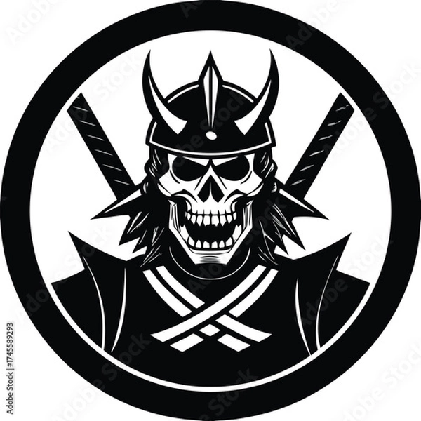 Obraz skull and crossbones icon