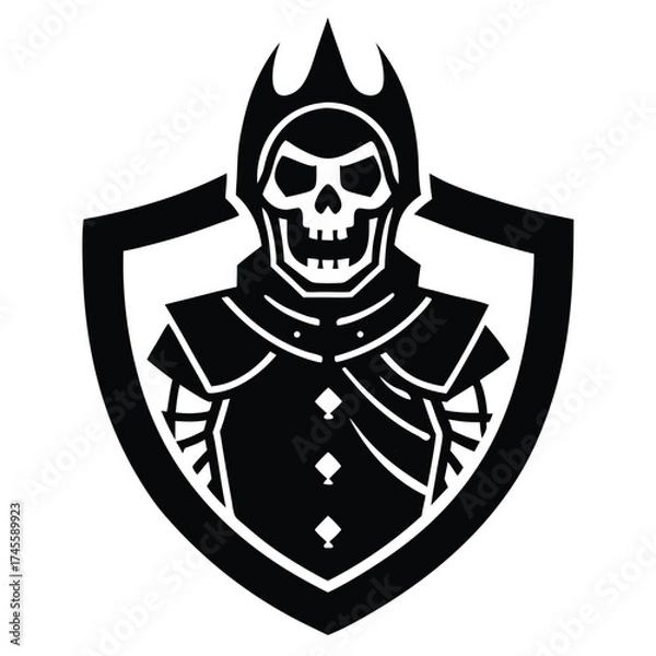 Obraz skull and crossbones icon