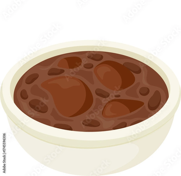 Obraz illustration feijoada