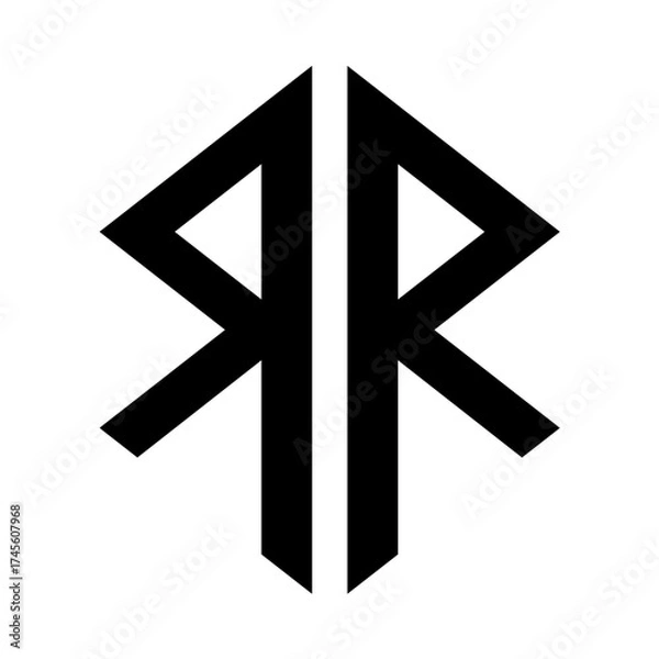 Fototapeta RR Generic Logo Vector Image