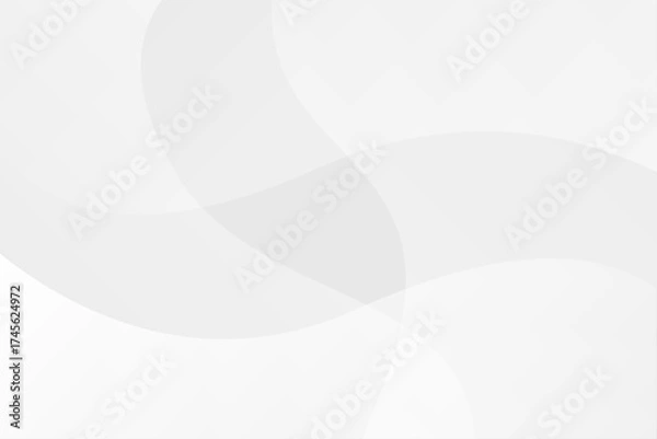 Fototapeta 淡い灰色の抽象的なグラデーション背景デザイン