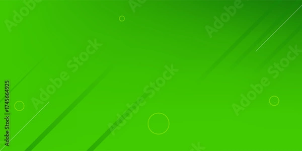 Obraz Green abstract background. Vector illustration