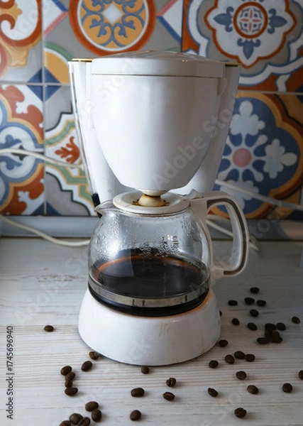 Obraz old coffee maker