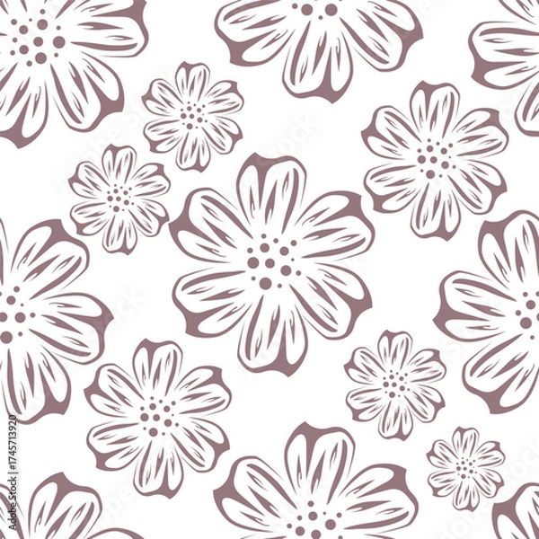 Obraz seamless floral pattern