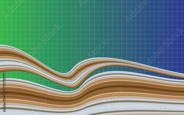 Obraz object and background design collection