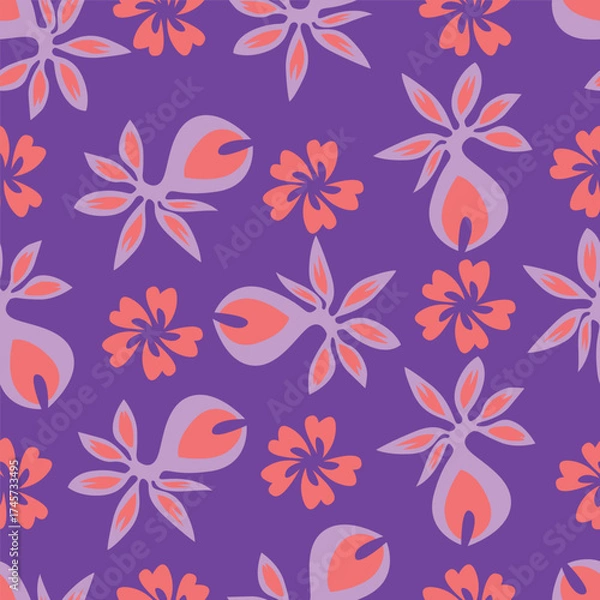 Obraz seamless floral pattern