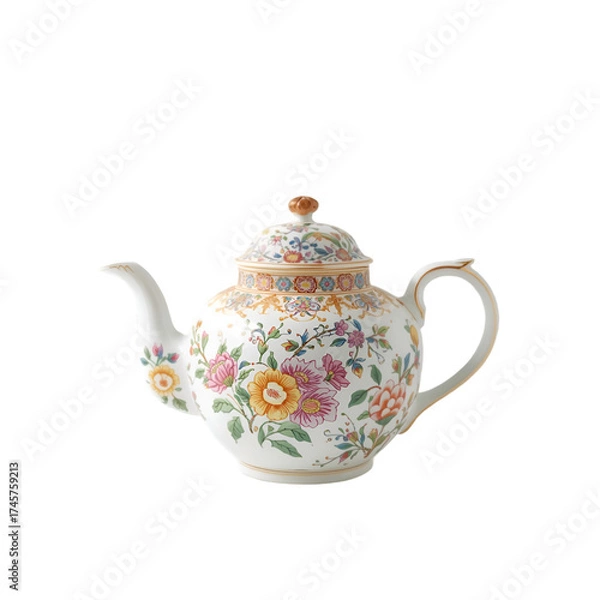 Obraz teapot and cup