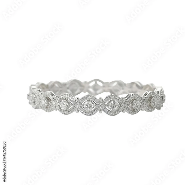 Obraz diamond ring isolated on white background