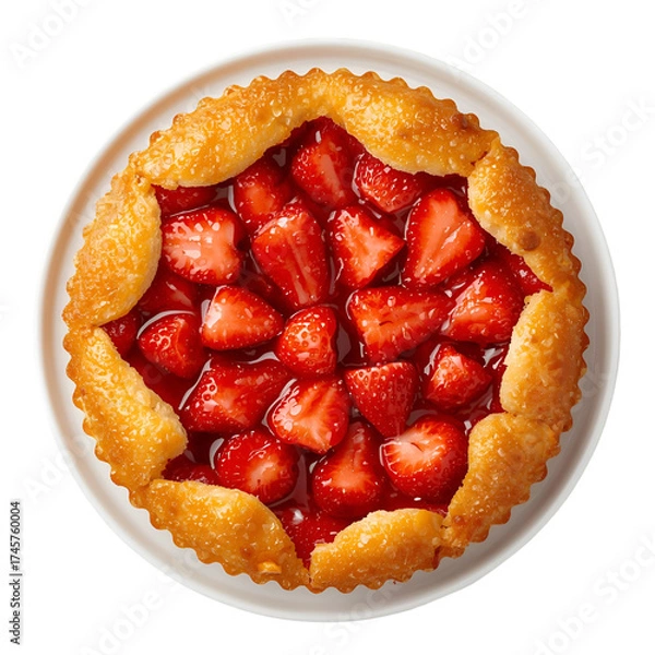 Obraz cake with strawberries