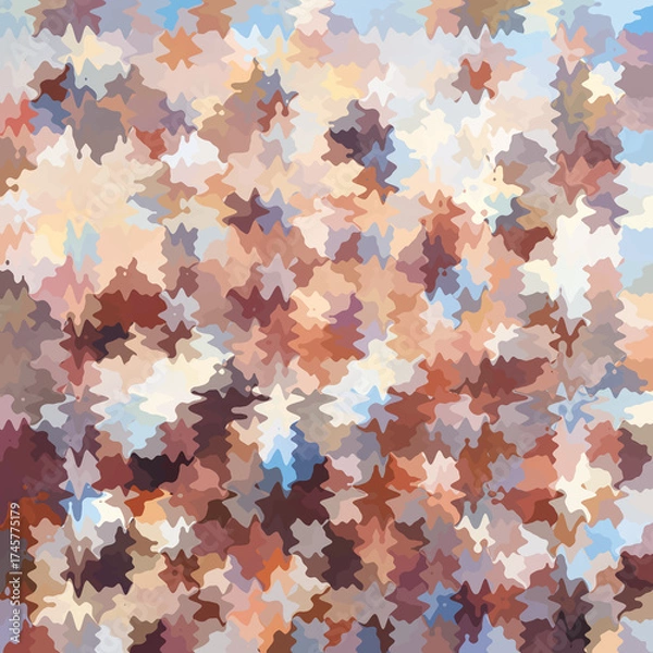 Fototapeta Colorful splashed abstract background. Splash effect and camouflage. Splattered backdrop.