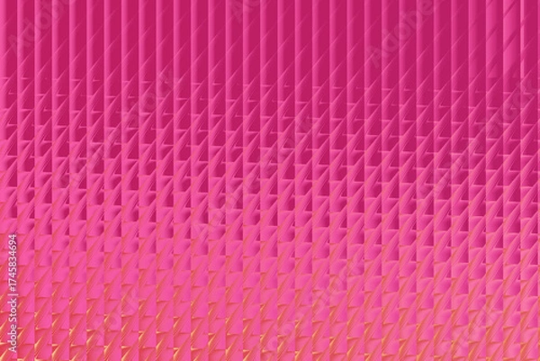 Fototapeta A visually striking pink and orange gradient background featuring a textured pattern, ideal for adding a contemporary and eyecatching element to designs
