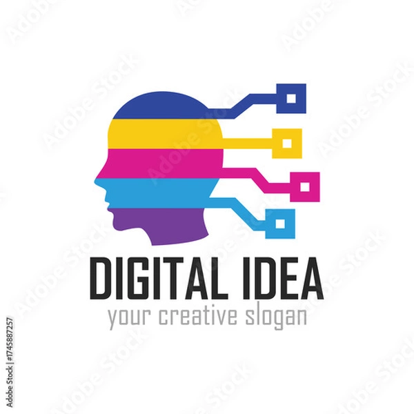 Obraz AI Artificial Intelligence Technology 27.eps