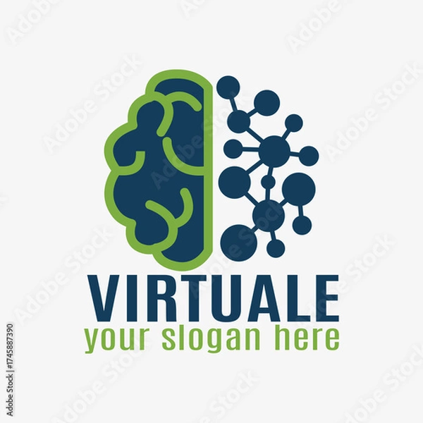 Obraz VR vector design logo 06.eps