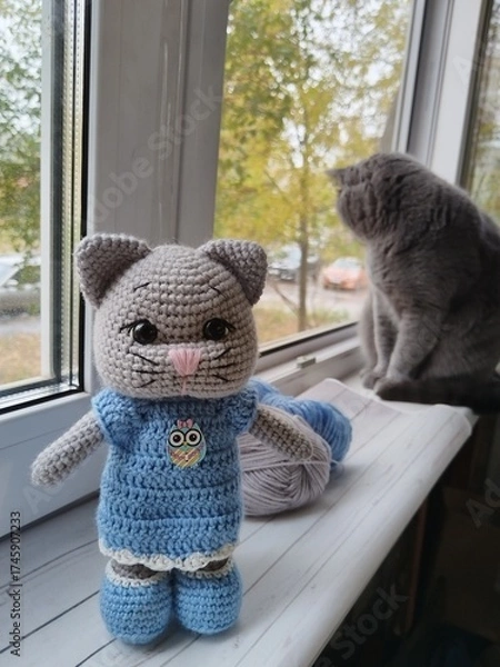 Obraz knitted toy