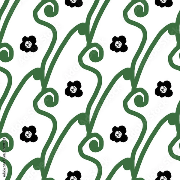 Obraz seamless floral pattern