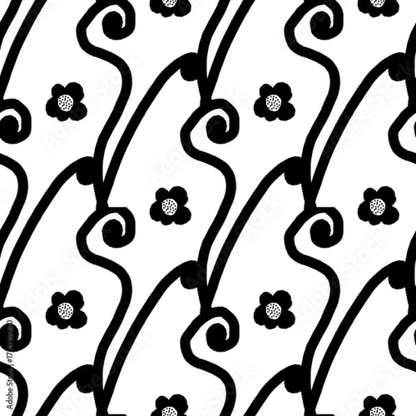 Obraz seamless floral pattern
