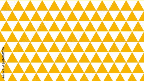 Fototapeta 三角模様のシームレスパターン