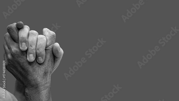 Fototapeta Hands Holding Together