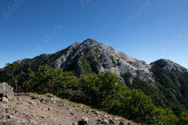Fototapeta 甲斐駒ヶ岳