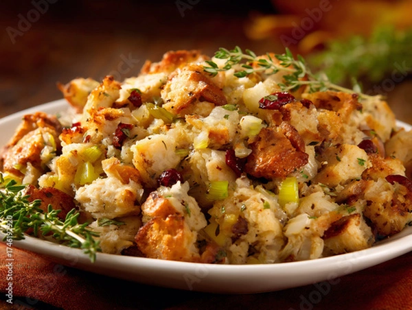 Obraz Turkey stuffing