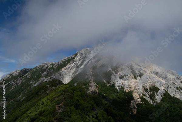 Fototapeta 花崗岩の山