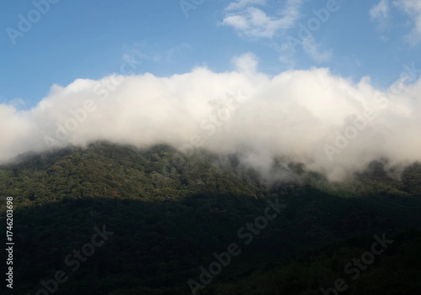 Fototapeta 山と雲