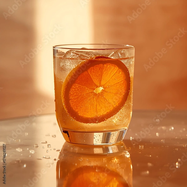 Obraz glass of orange juice
